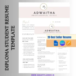 best Diploma Student Resume Template