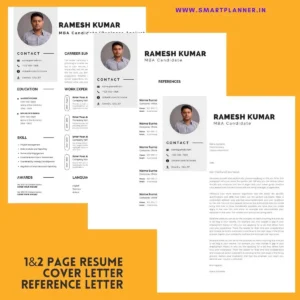 professional mba resume template bundle